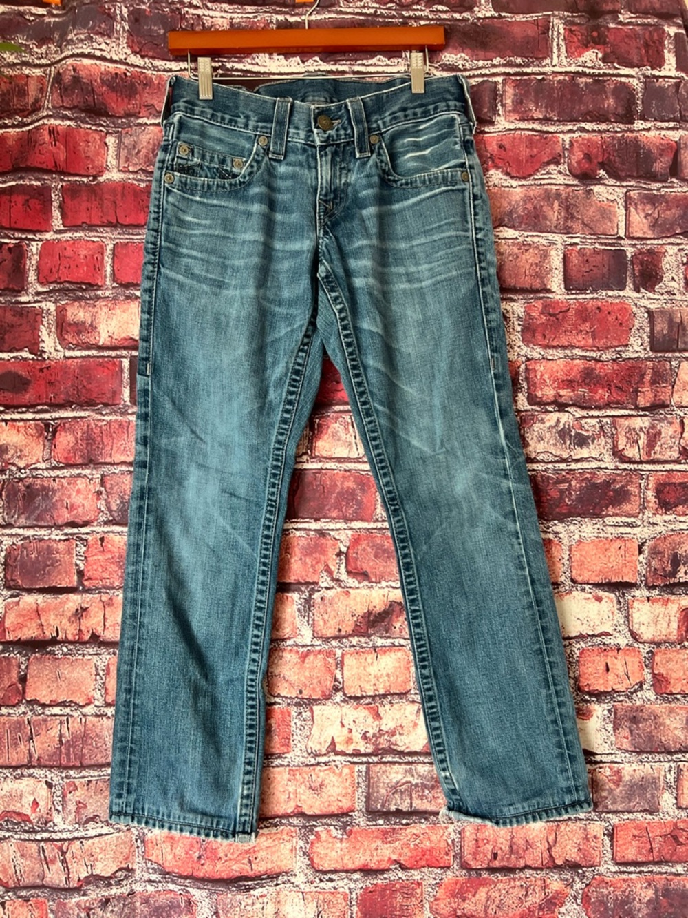 Vintage True Religion Section Bobby Jeans Men's 28 Made in USA Buddha Tag